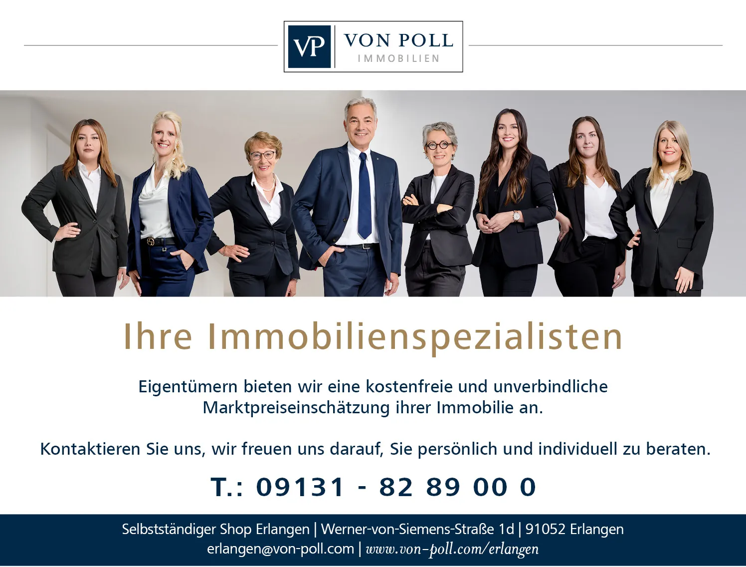 Team VON POLL IMMOBILIEN Erlangen