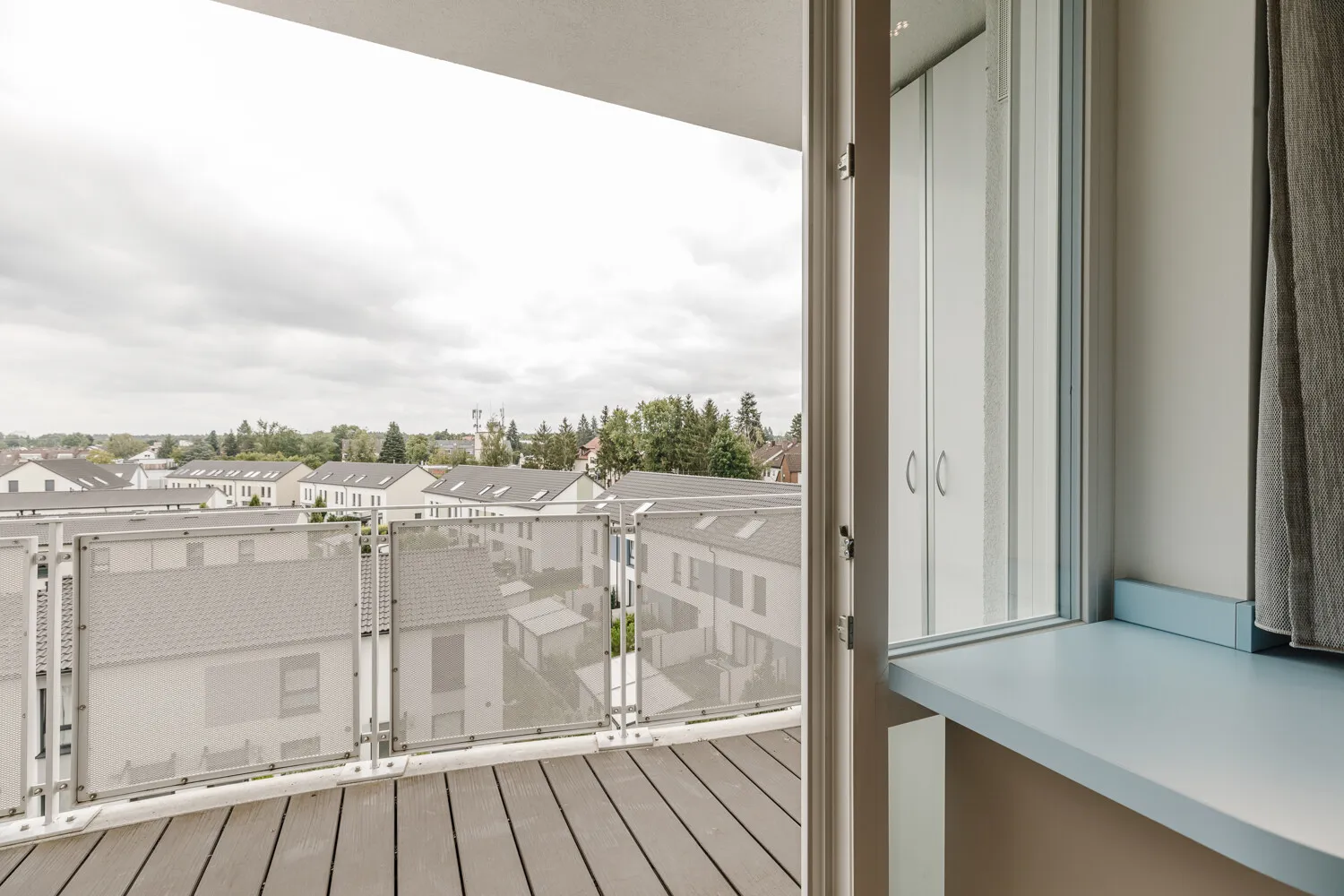 Ausblick Balkon