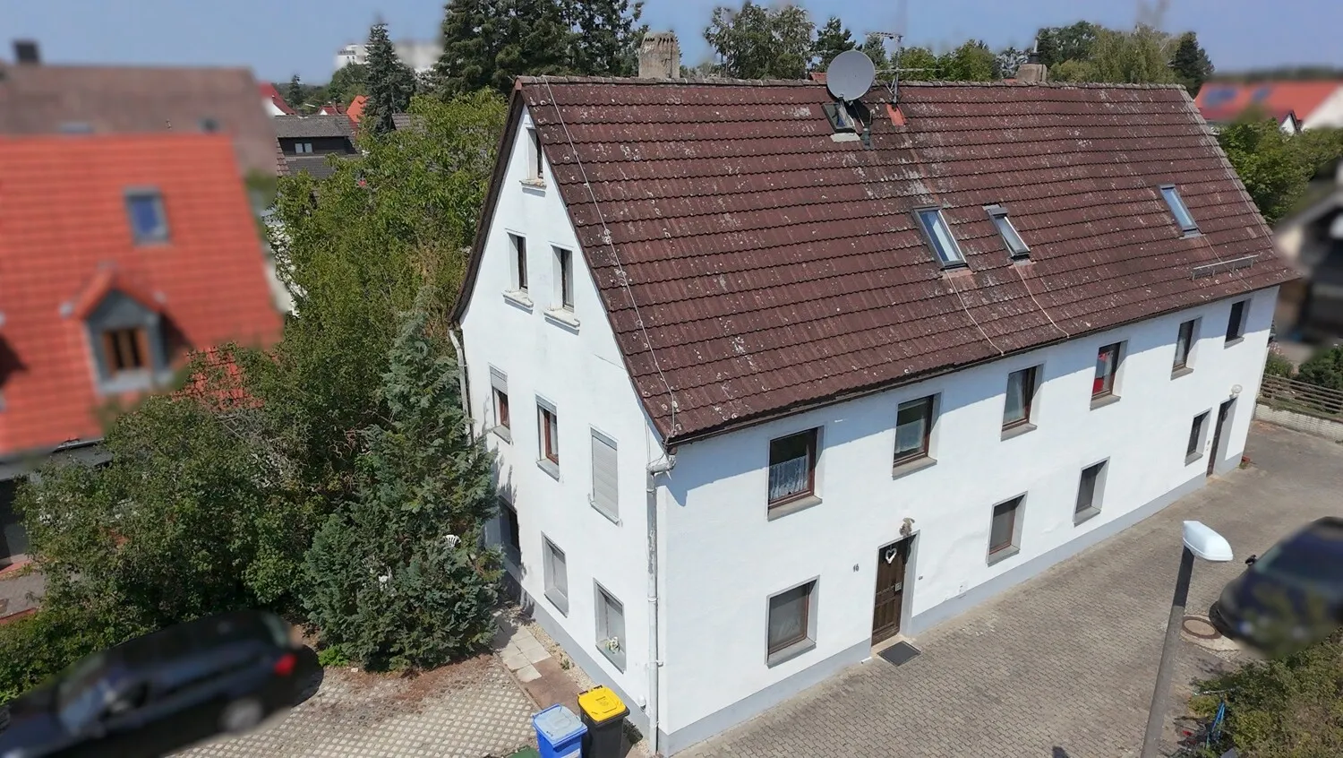 Außenansicht Drohen