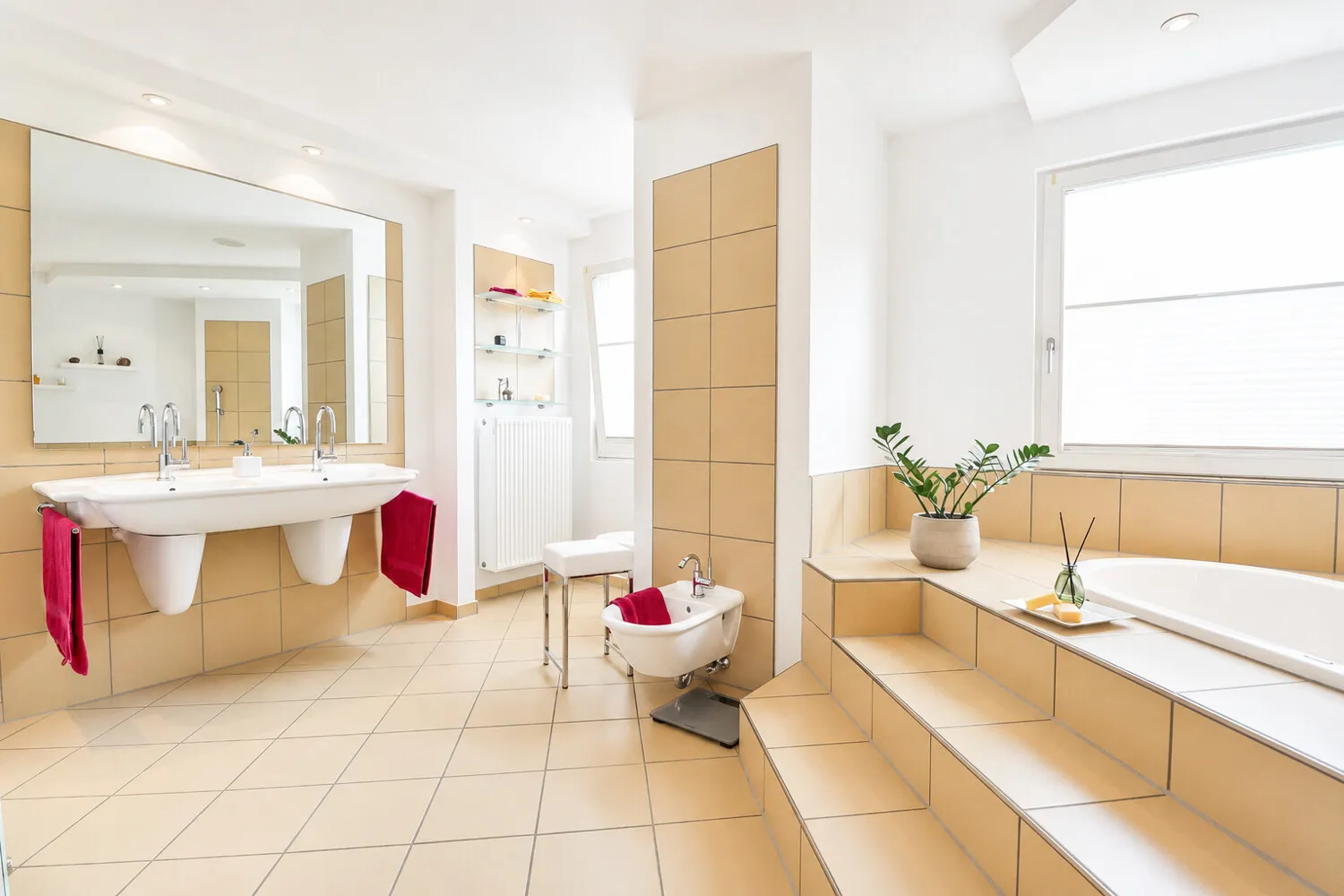 Badezimmer im Erdgeschoss