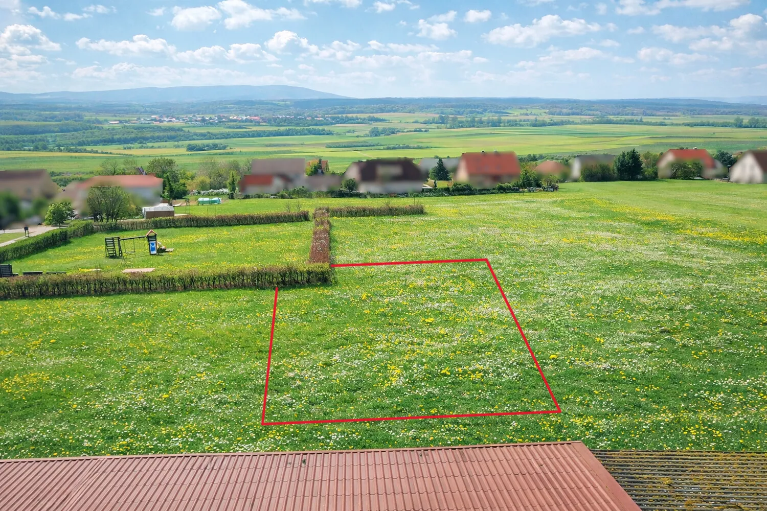 Ausblick auf die Fränkische Schweiz