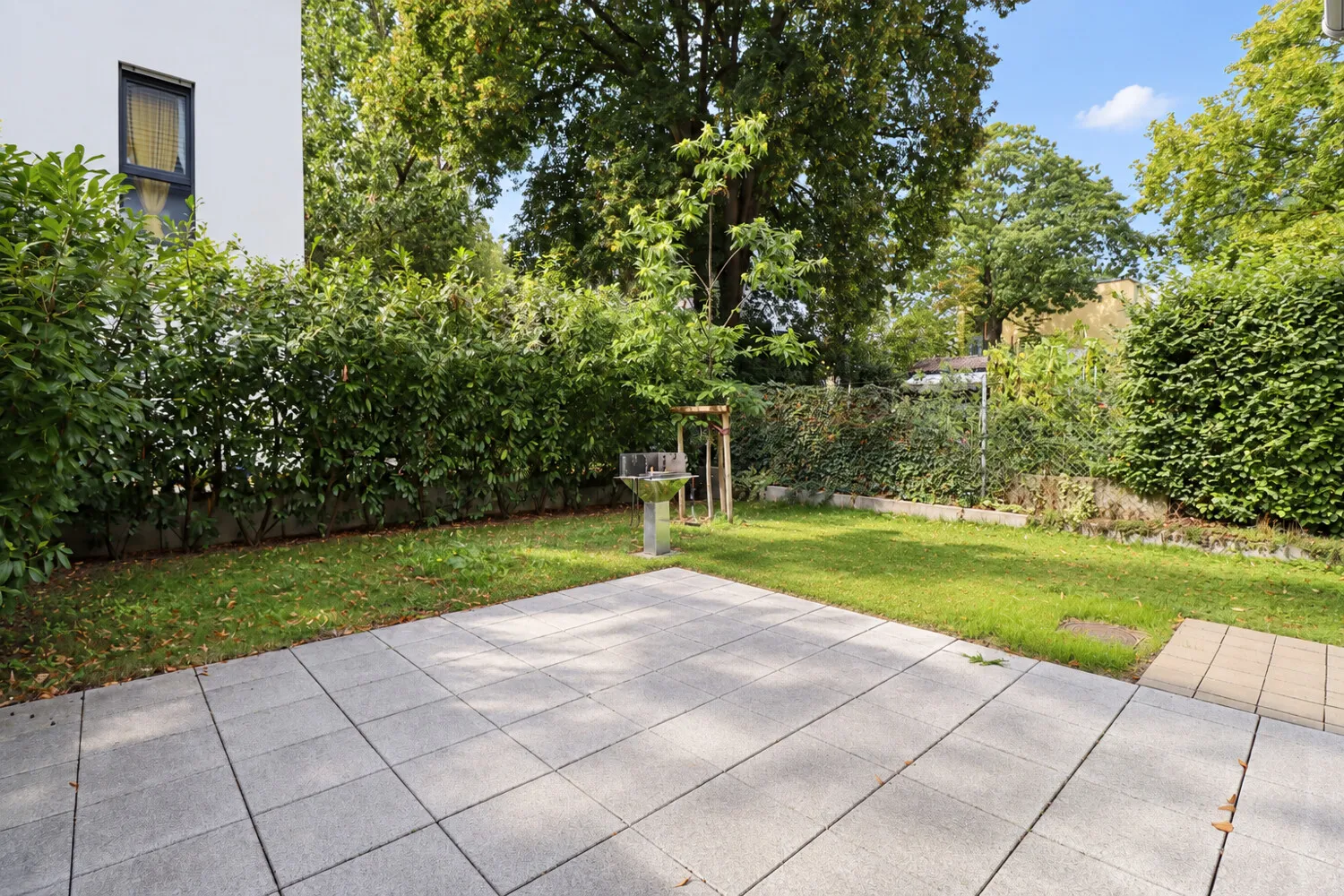 Blick auf die Terrasse