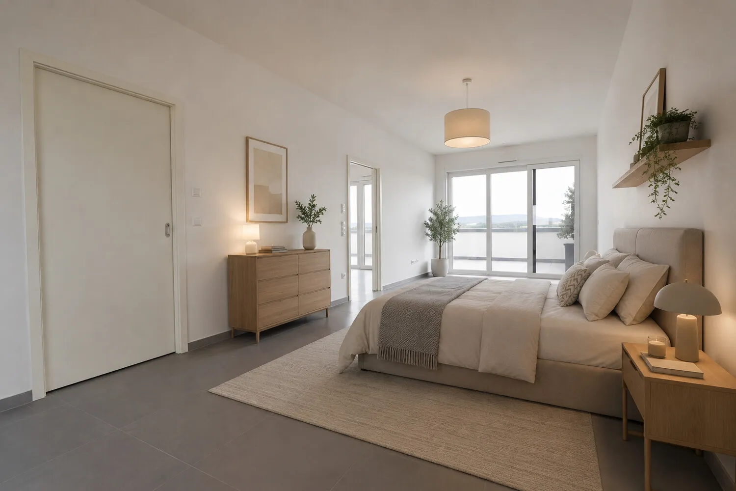 KI-Visualisierung Schlafzimmer