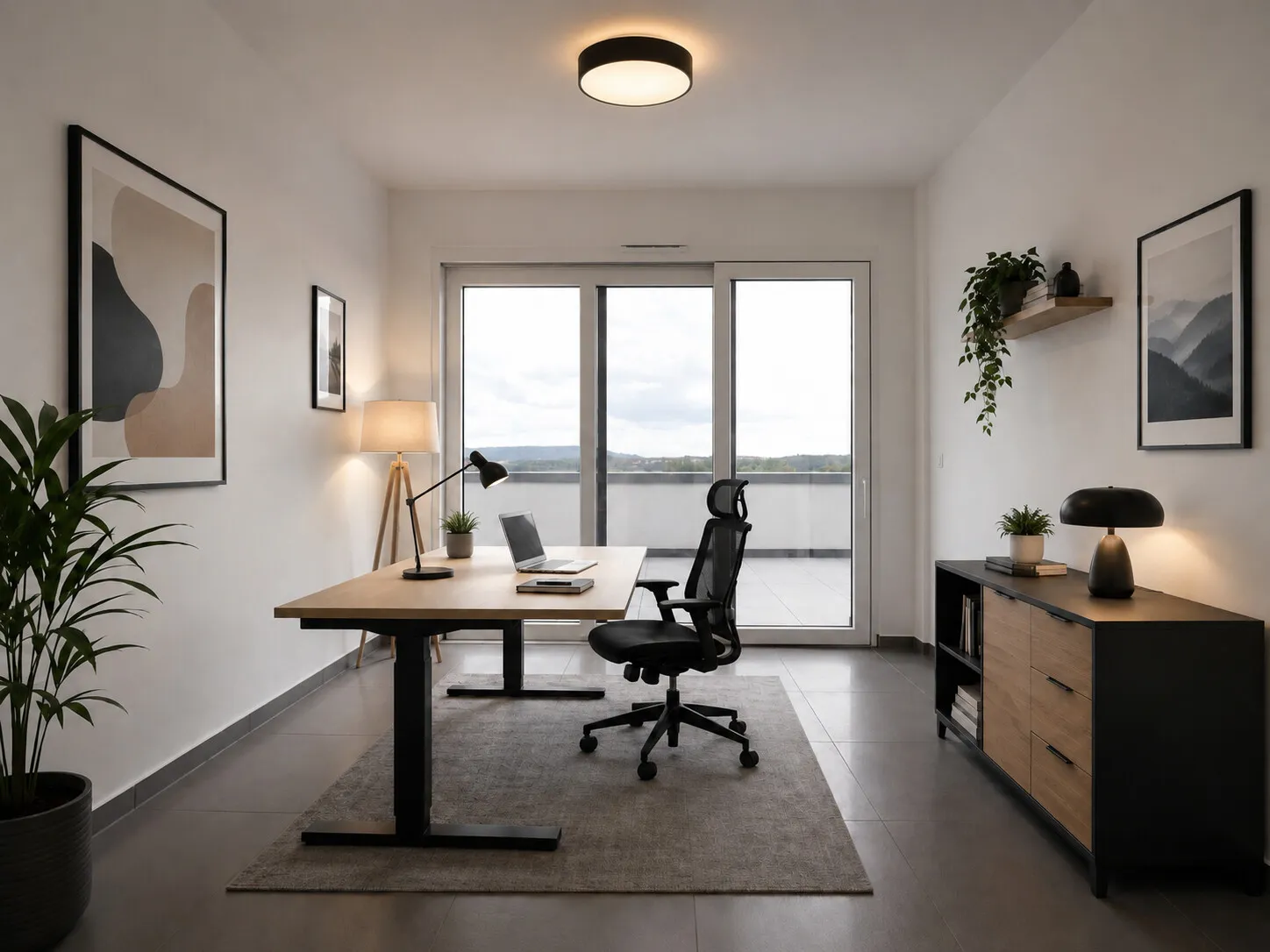KI-Visualisierung Zimmer 2