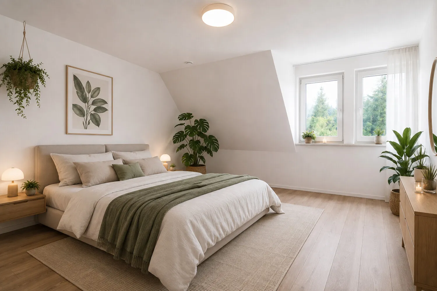 KI-Visualisierung Schlafzimmer