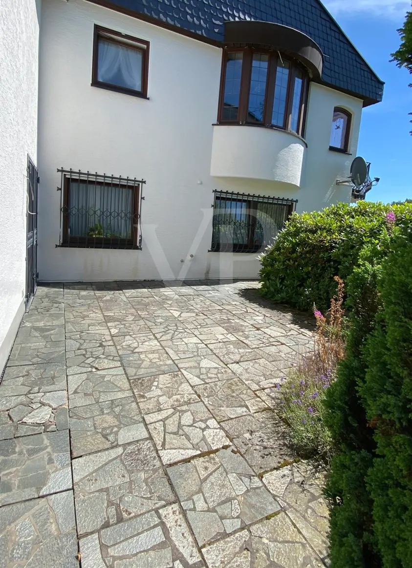 Ansicht von der Terrasse