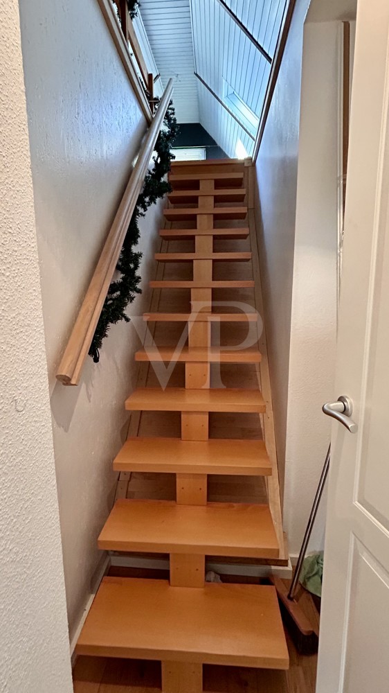 Treppe zum Schlafzimmer