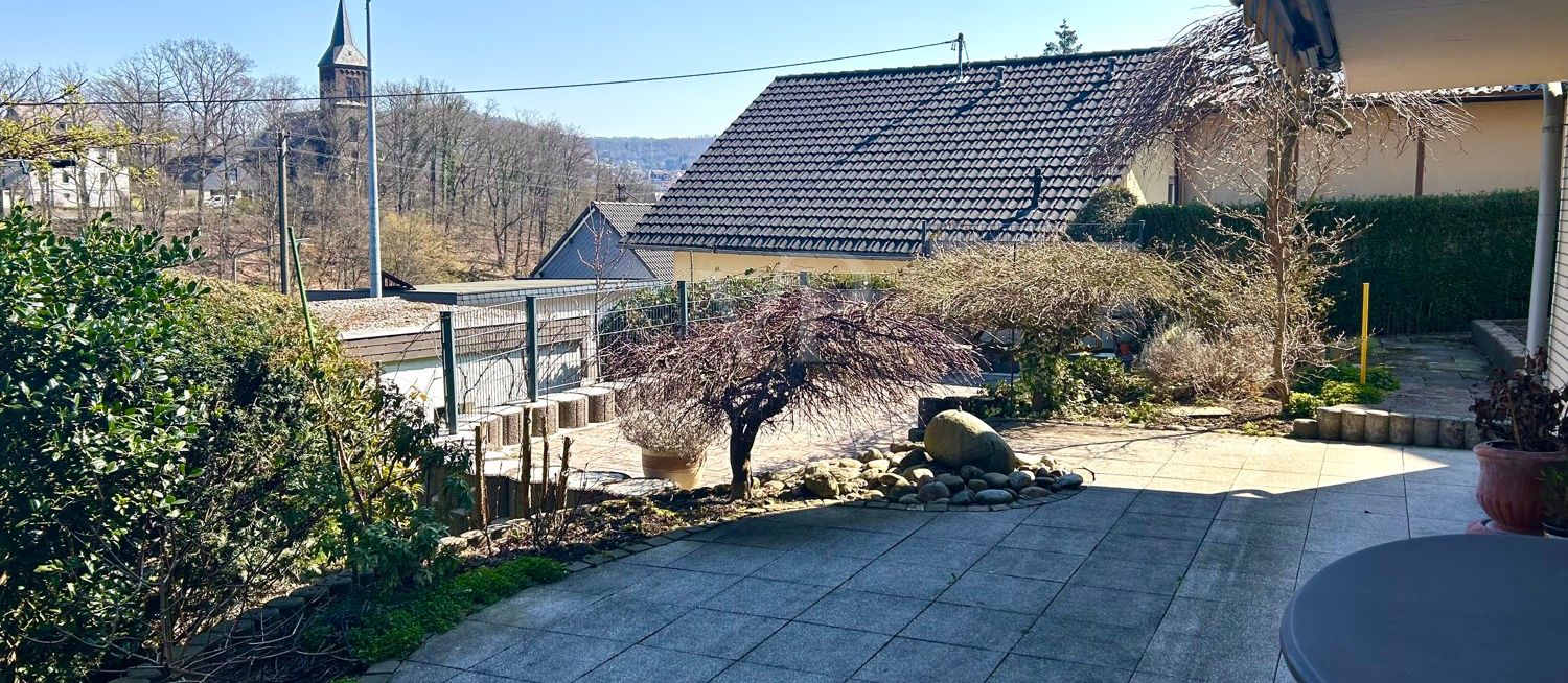 Überdachte Terrasse
