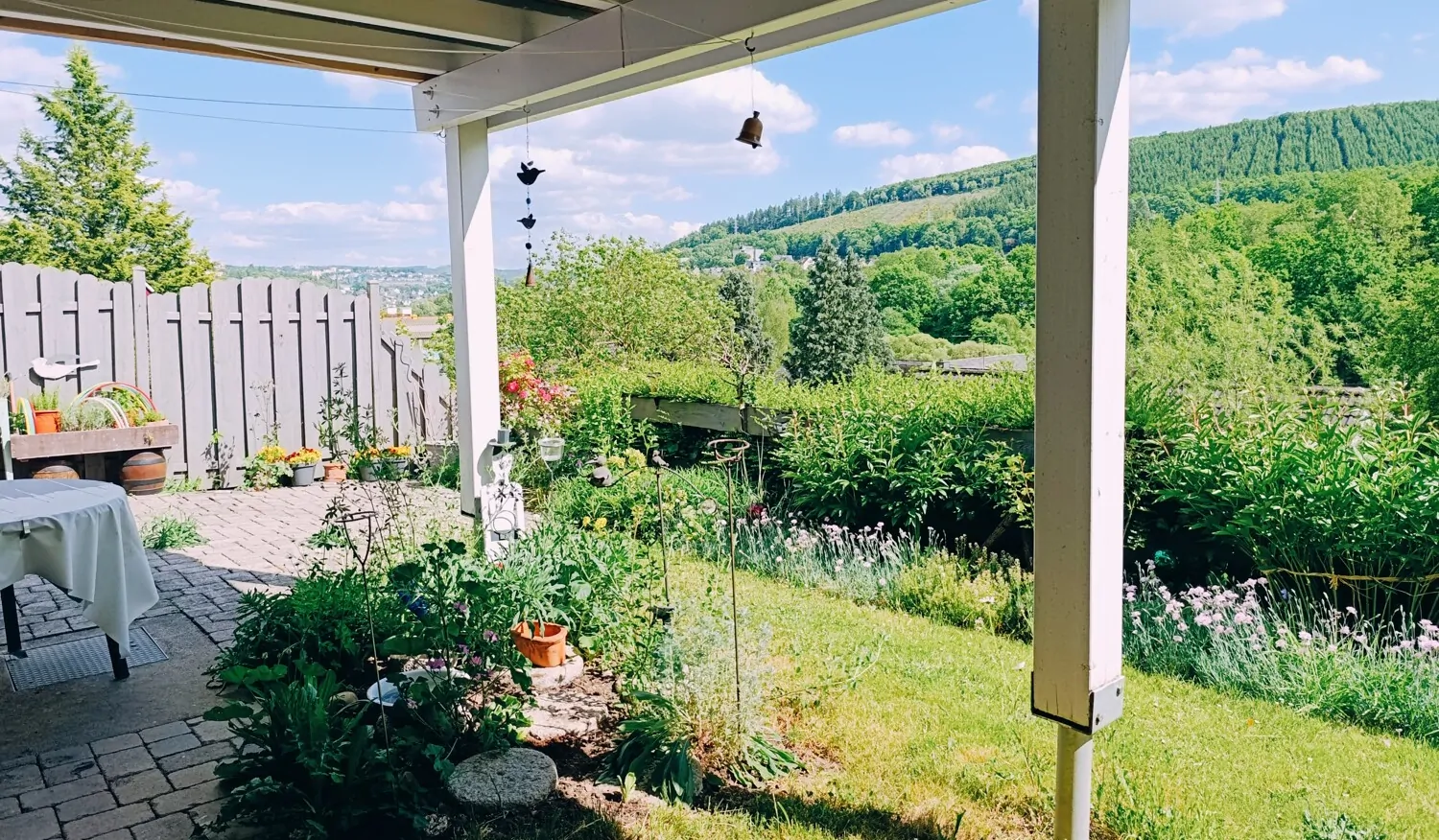 Blick von der Terrasse