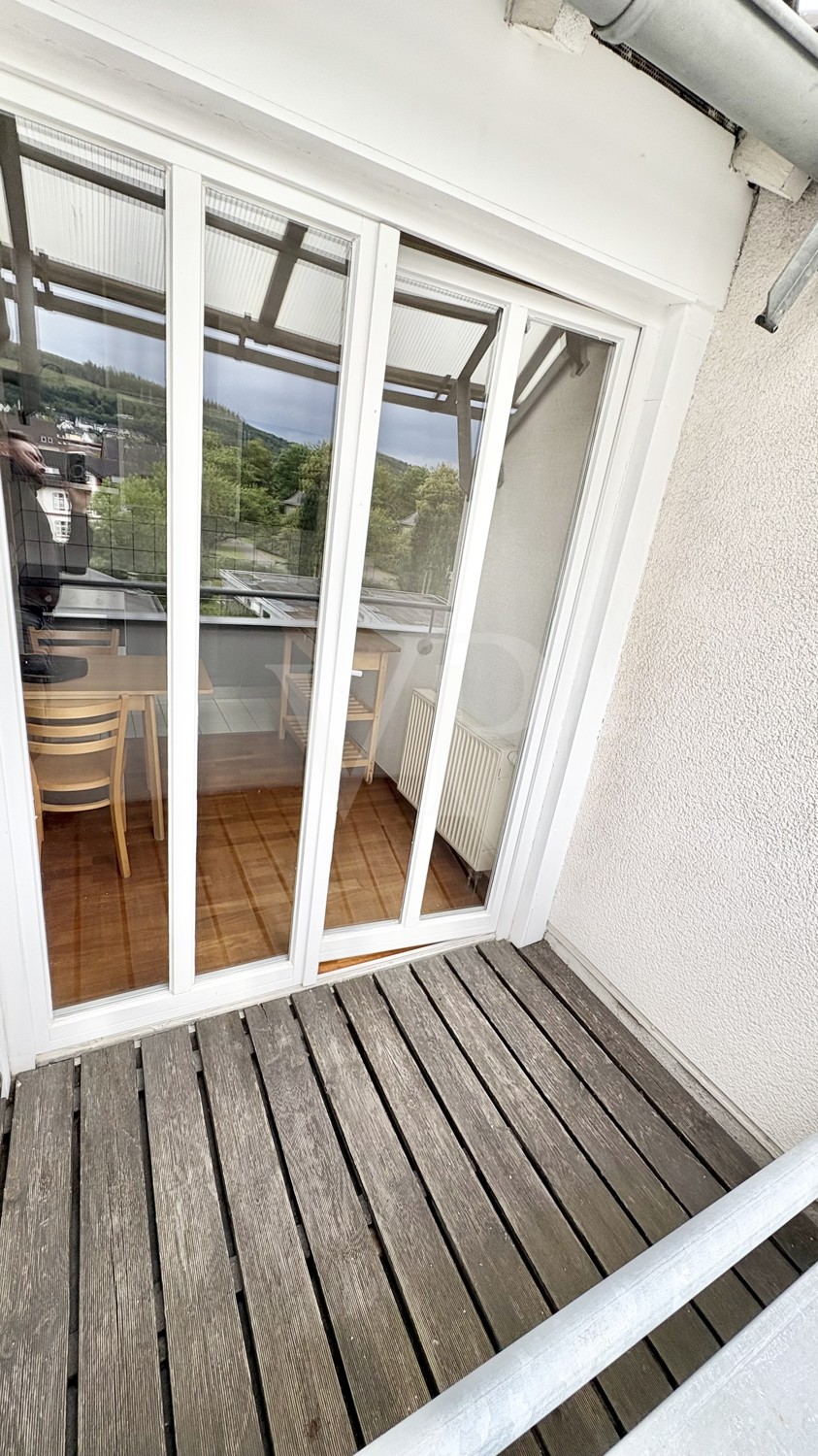 überdachte Loggia