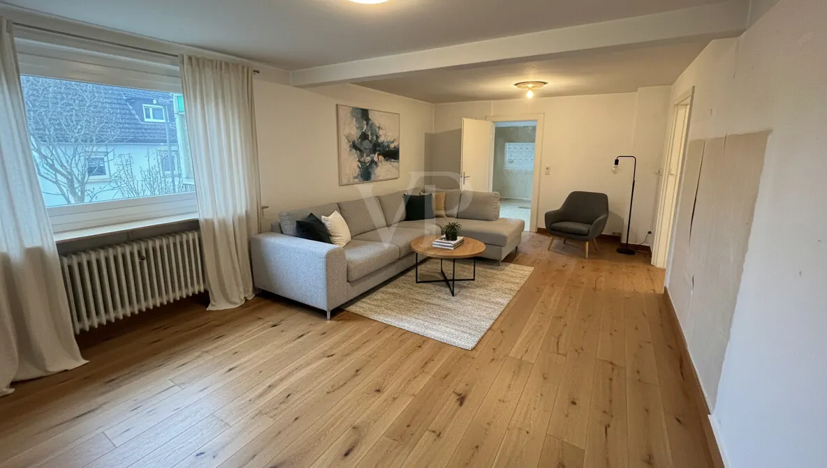 Wohnzimmer KI generiert