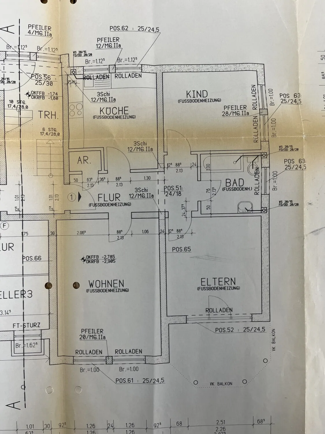 Grundriss Wohnung