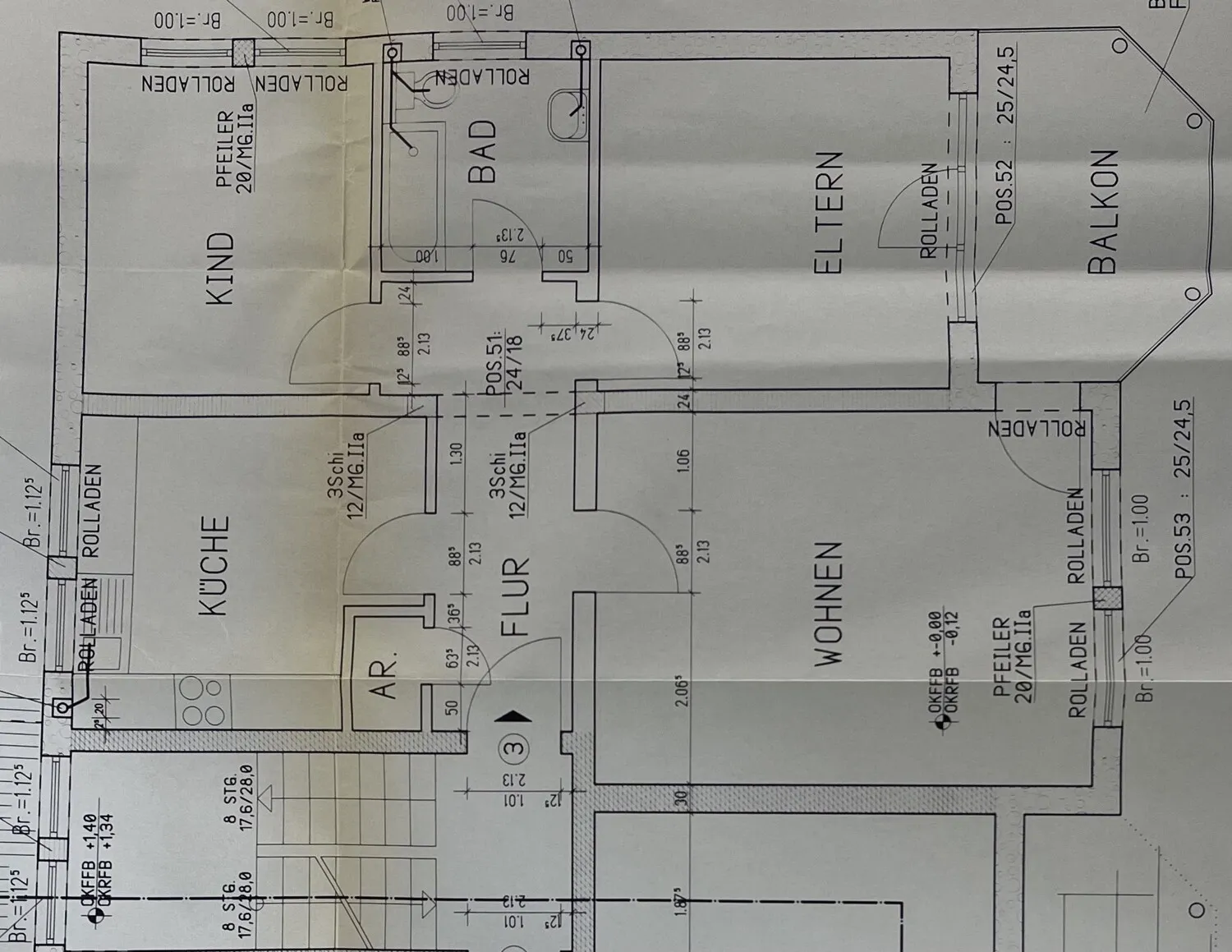 Grundriss Wohnung