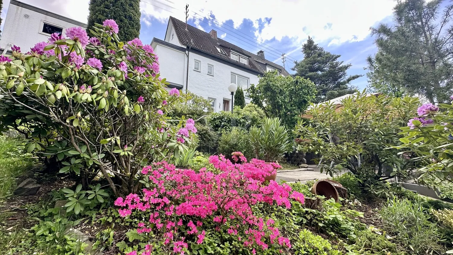 Hausansicht Gartenseite