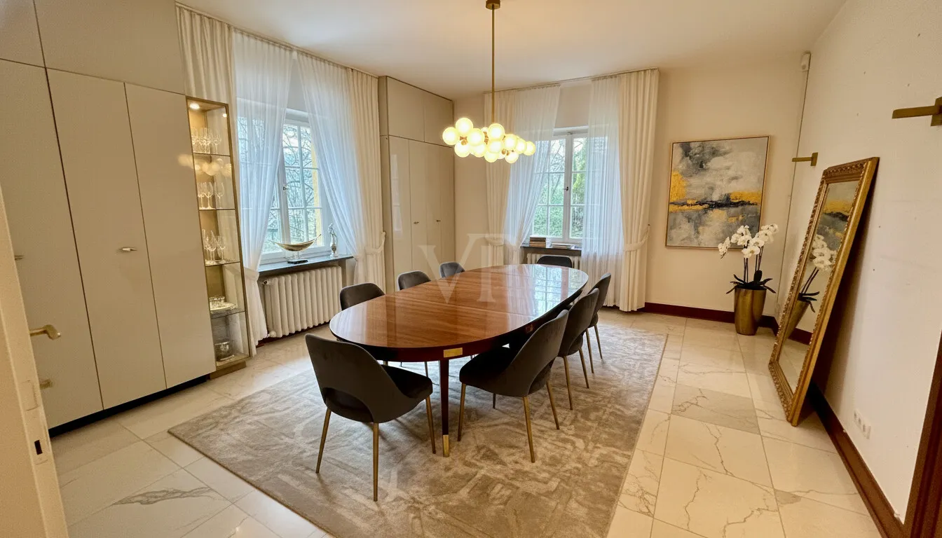 KI-generiert Esszimmer