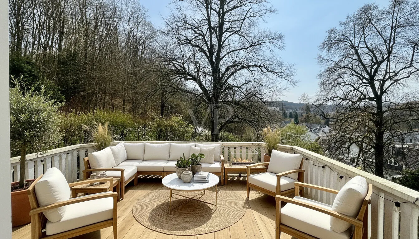 KI-generiert Terrasse