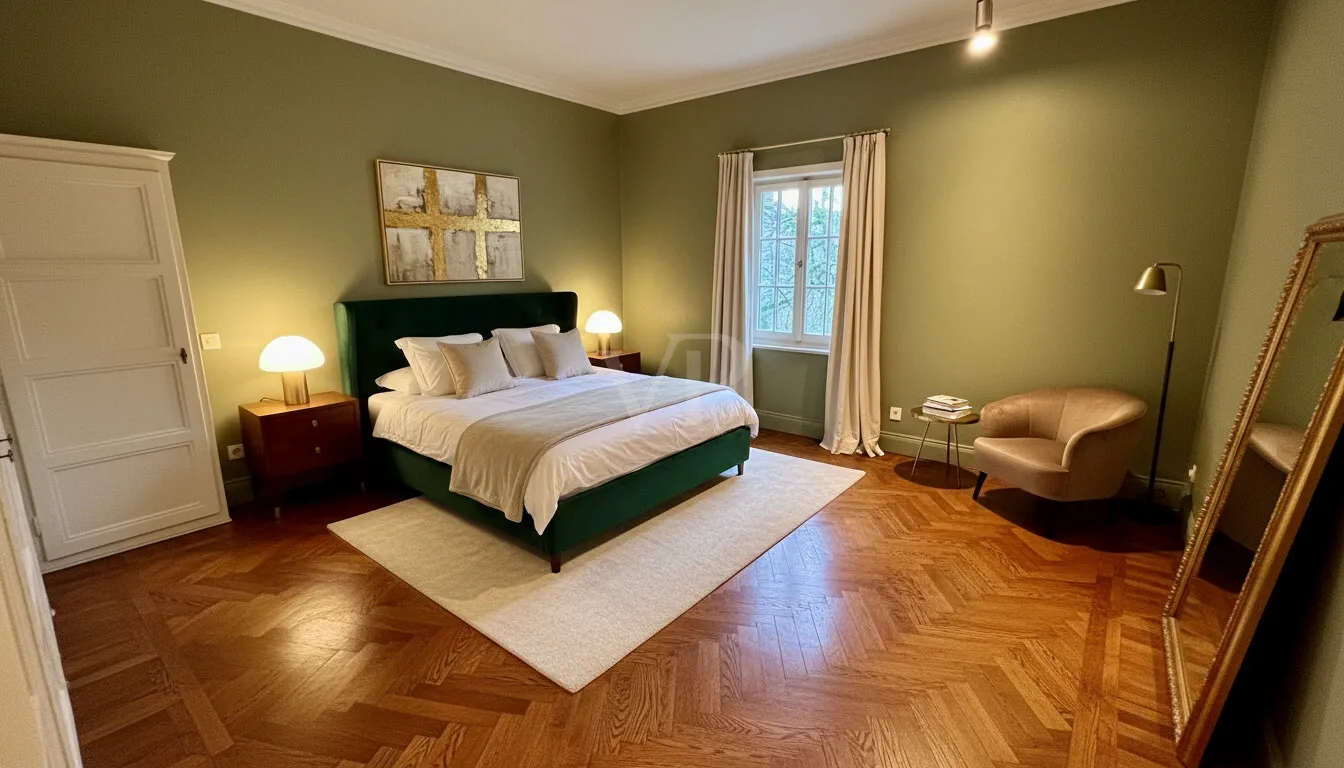 KI-generiert Schlafzimmer OG