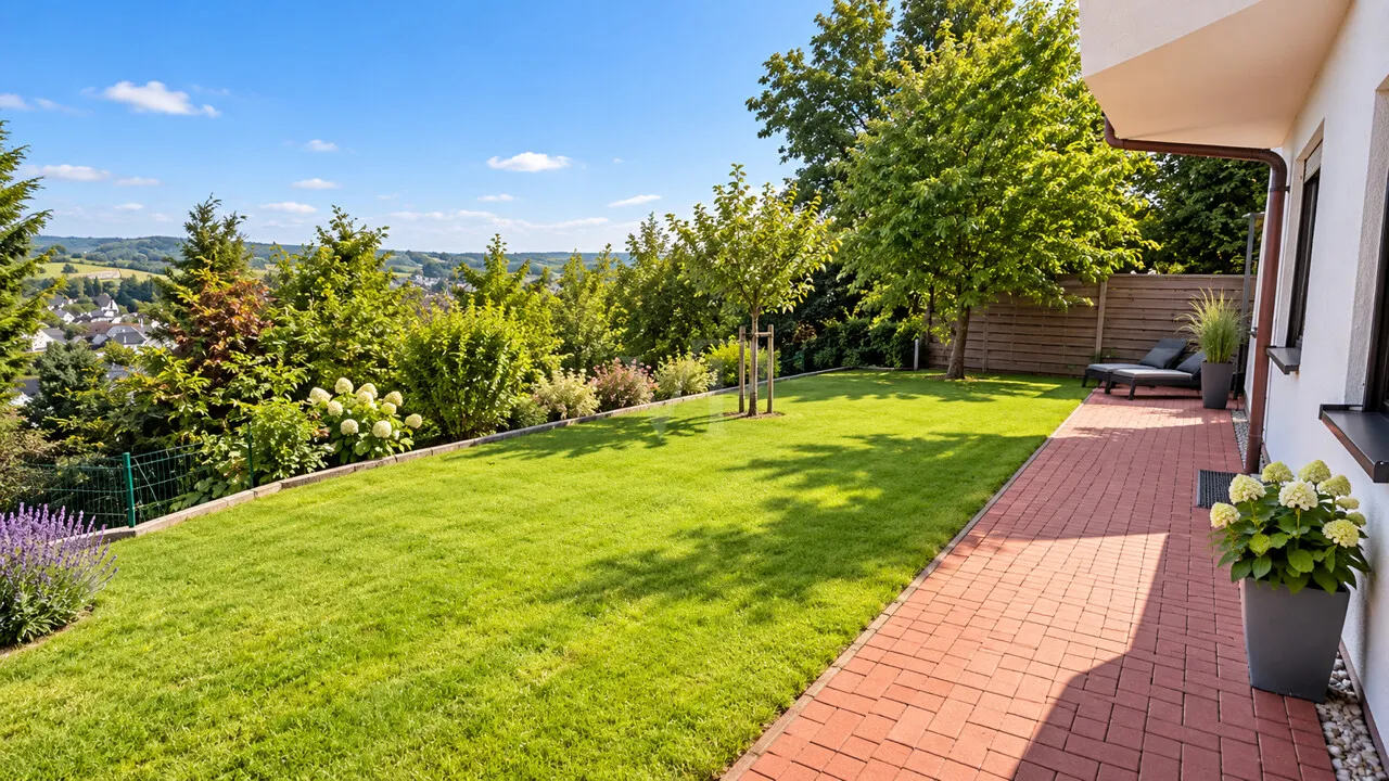 Garten mit Terrasse