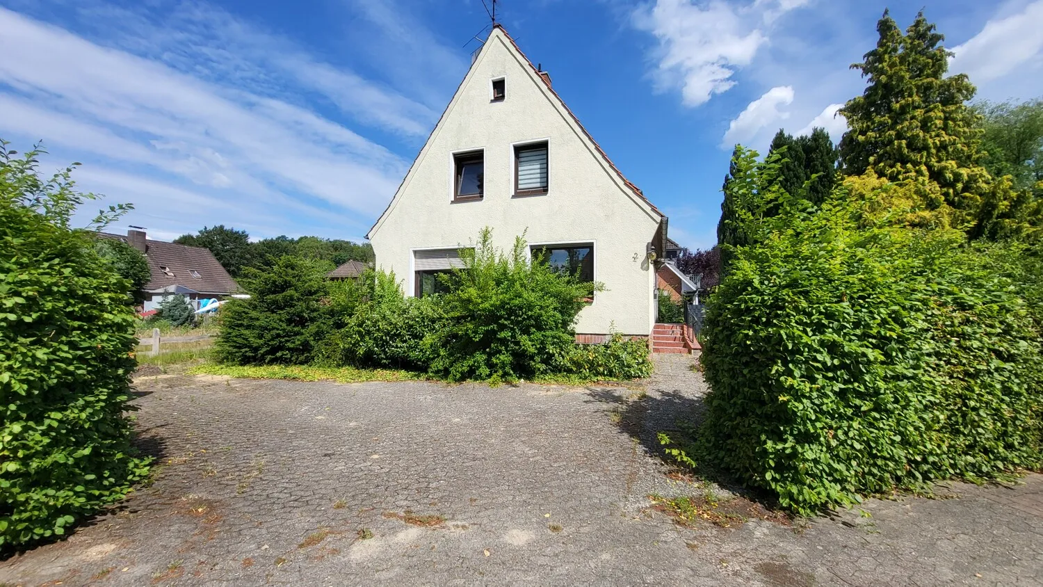 Blick von der Straße