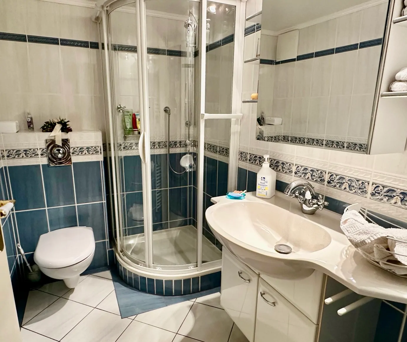 Duschbad im Kellergeschoss