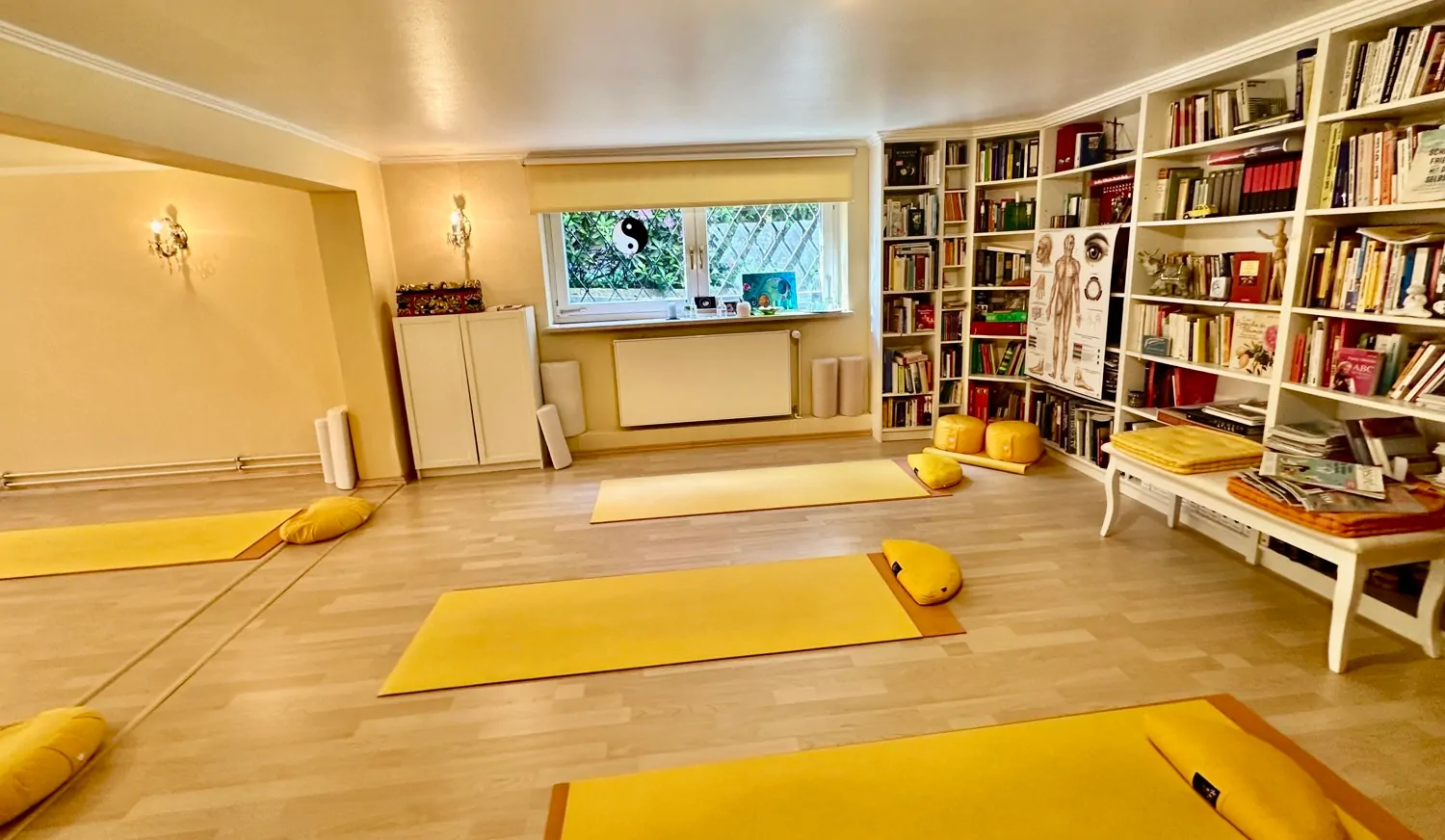 Yogaraum Bild 1 im Souterrain