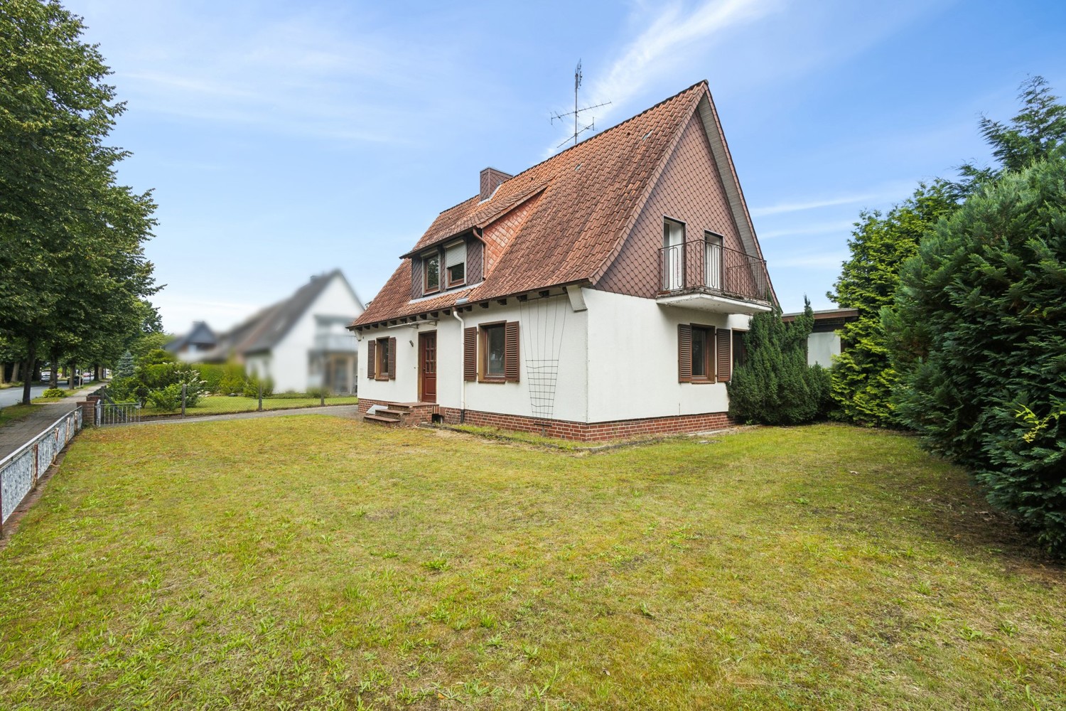 Blick von der Seite