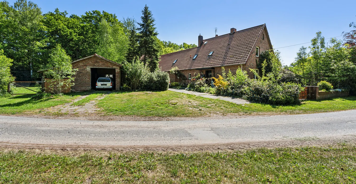 Blick von der Straße