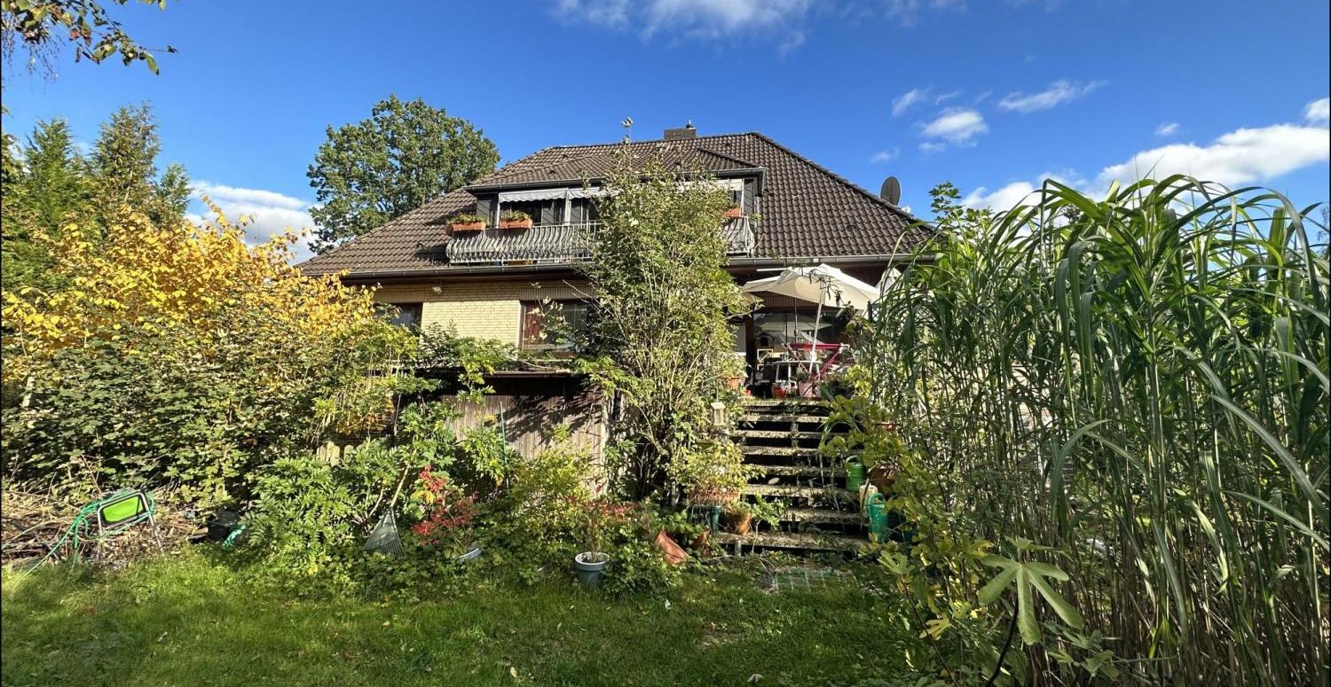Ansicht vom Garten