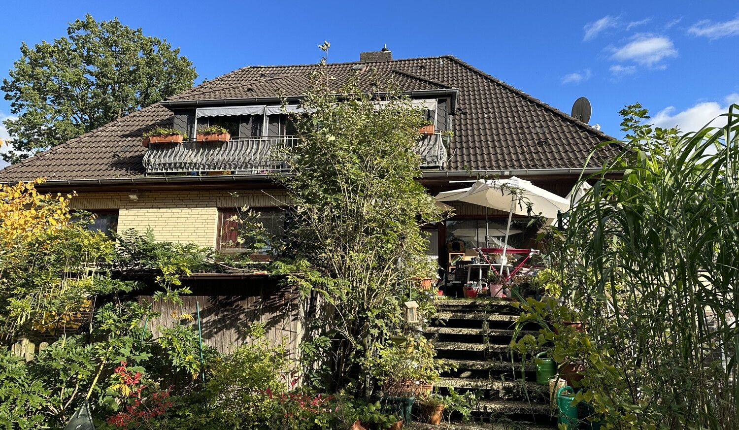Ansicht vom Garten