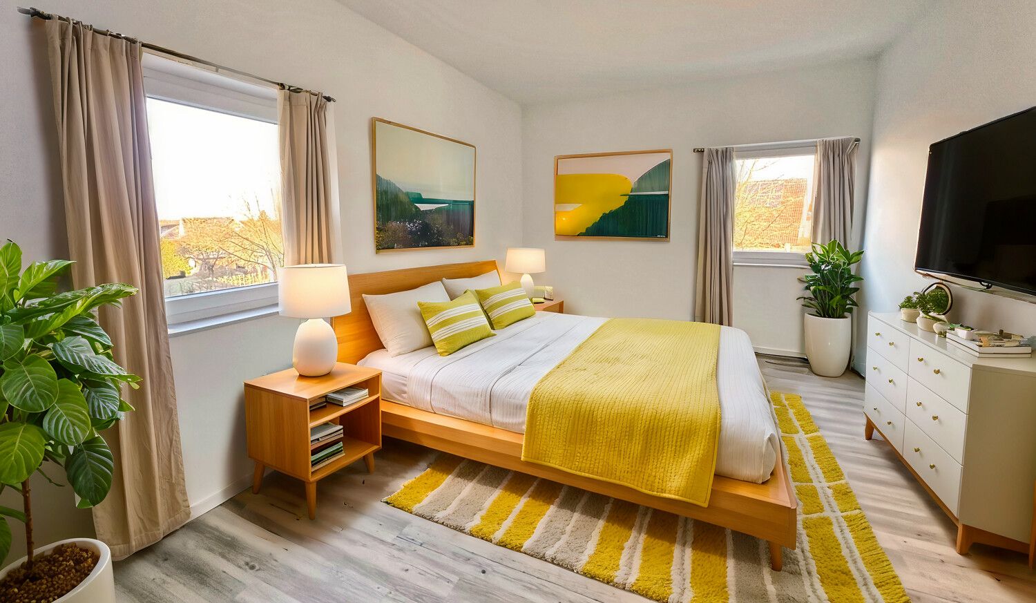 Schlafzimmer Möblierungsvorschlag