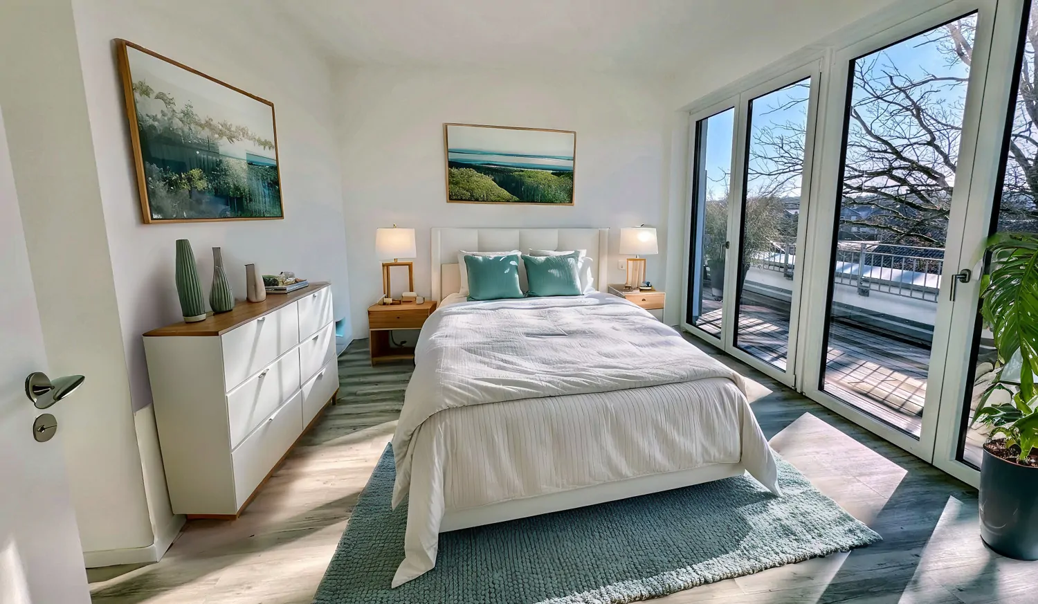 Schlafzimmer Möblierungsvorschlag