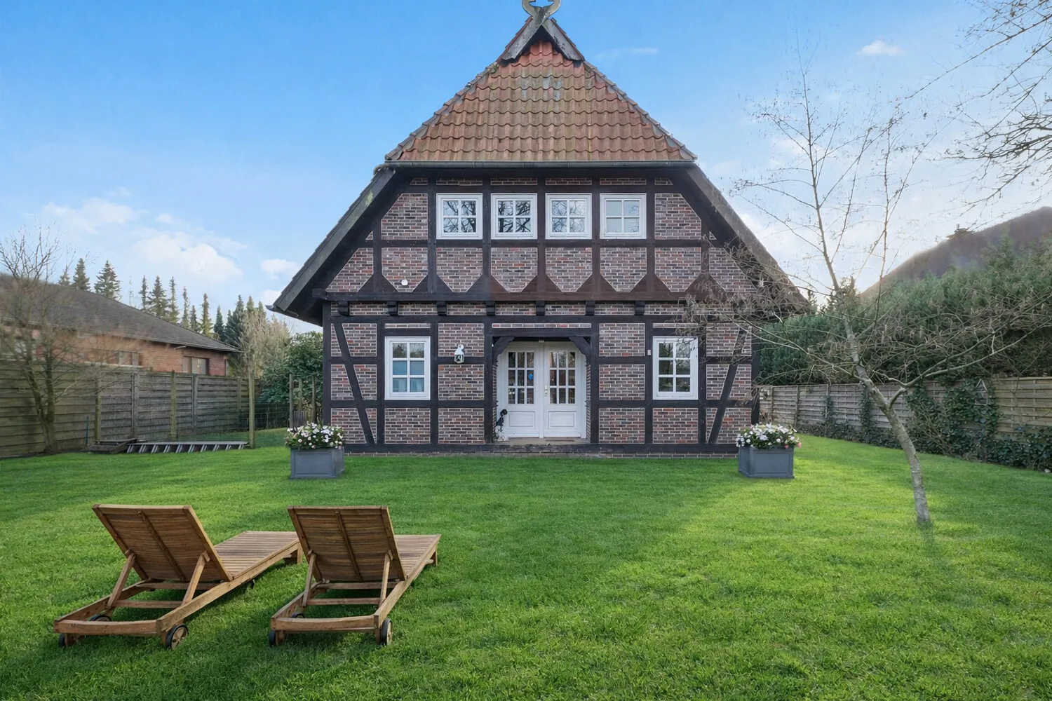 Außergewöhnliches Fachwerkhaus mit Galerie und Kamin