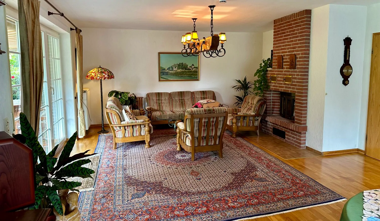 Wohnzimmer Kaminecke