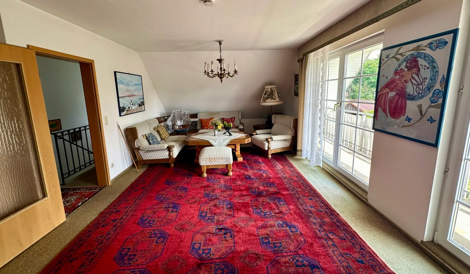 Wohn- / Gästezimmer im DG Sitzecke