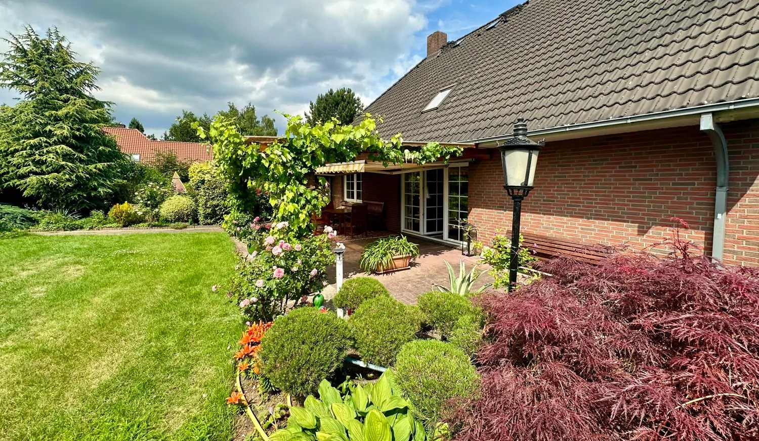 Ansicht Terrasse Westen