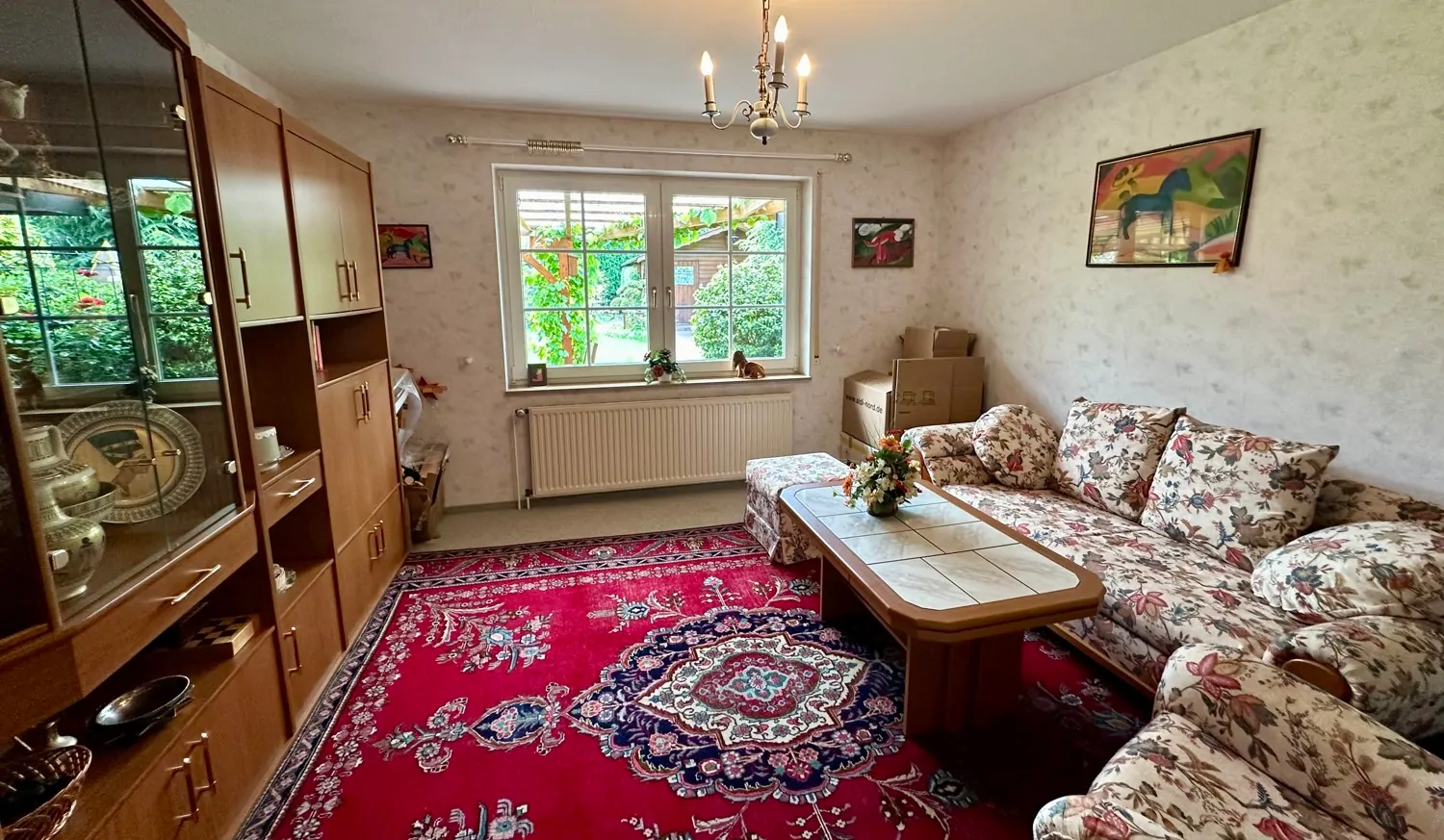 Kleines Wohnzimmer  / Schlafzimmer im Erdgeschoss