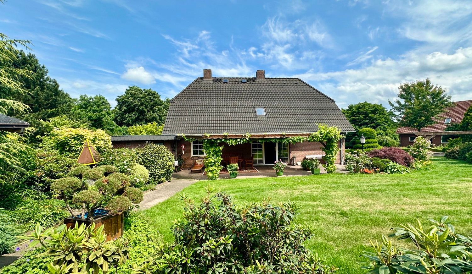 Hausansicht von Westen