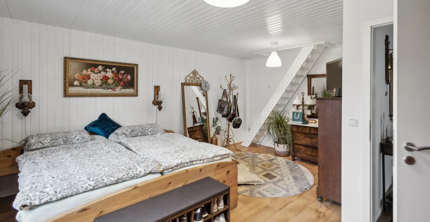 Schlafen im Nebengebäude