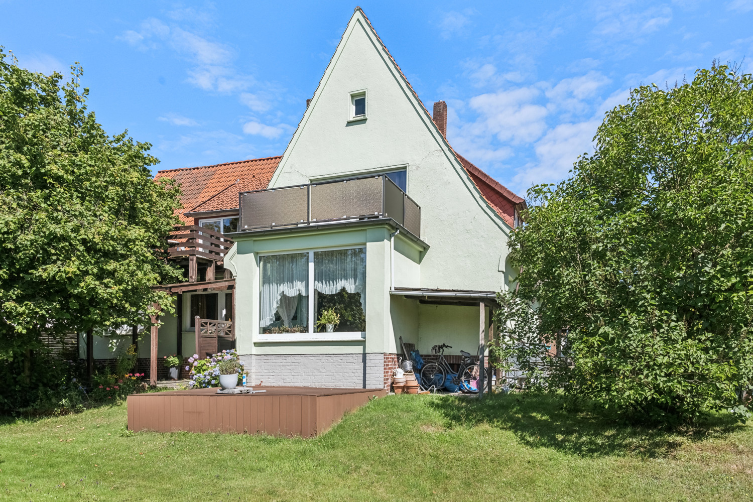 Blick vom Garten
