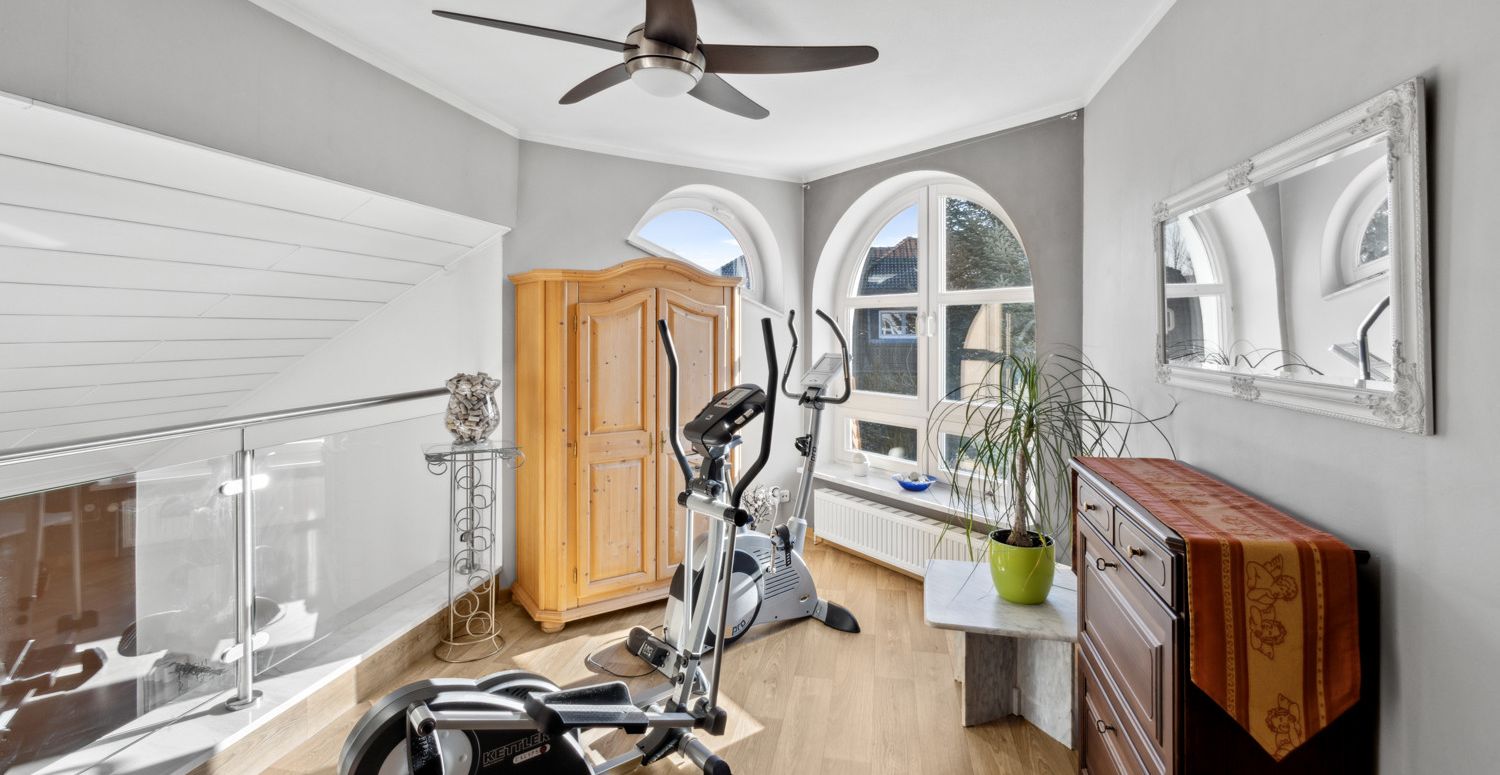 Galeriezimmer / Fitnessbereich