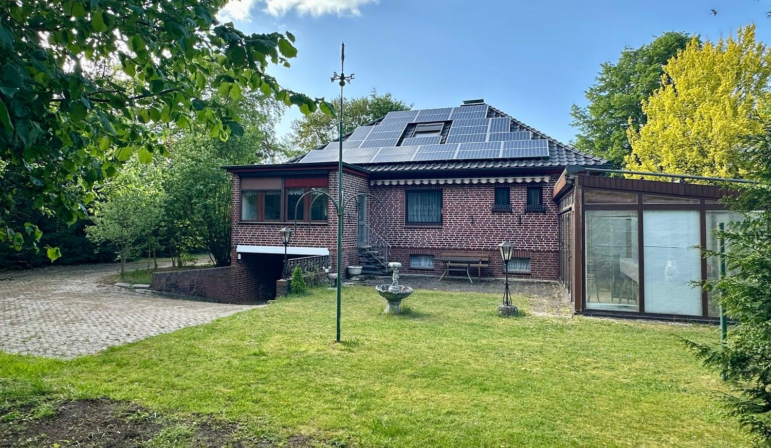 Blick vom Garten
