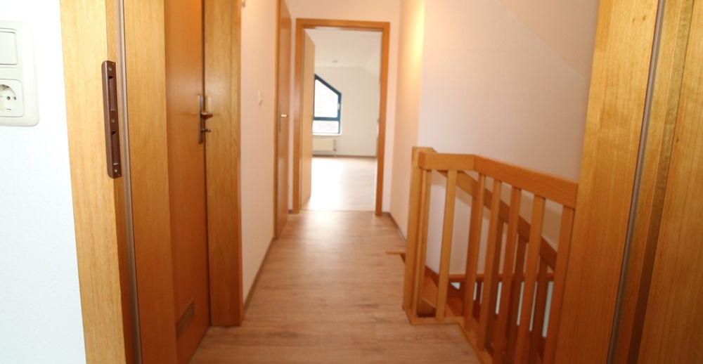 Wohnung oben Flur im Dachgeschoss