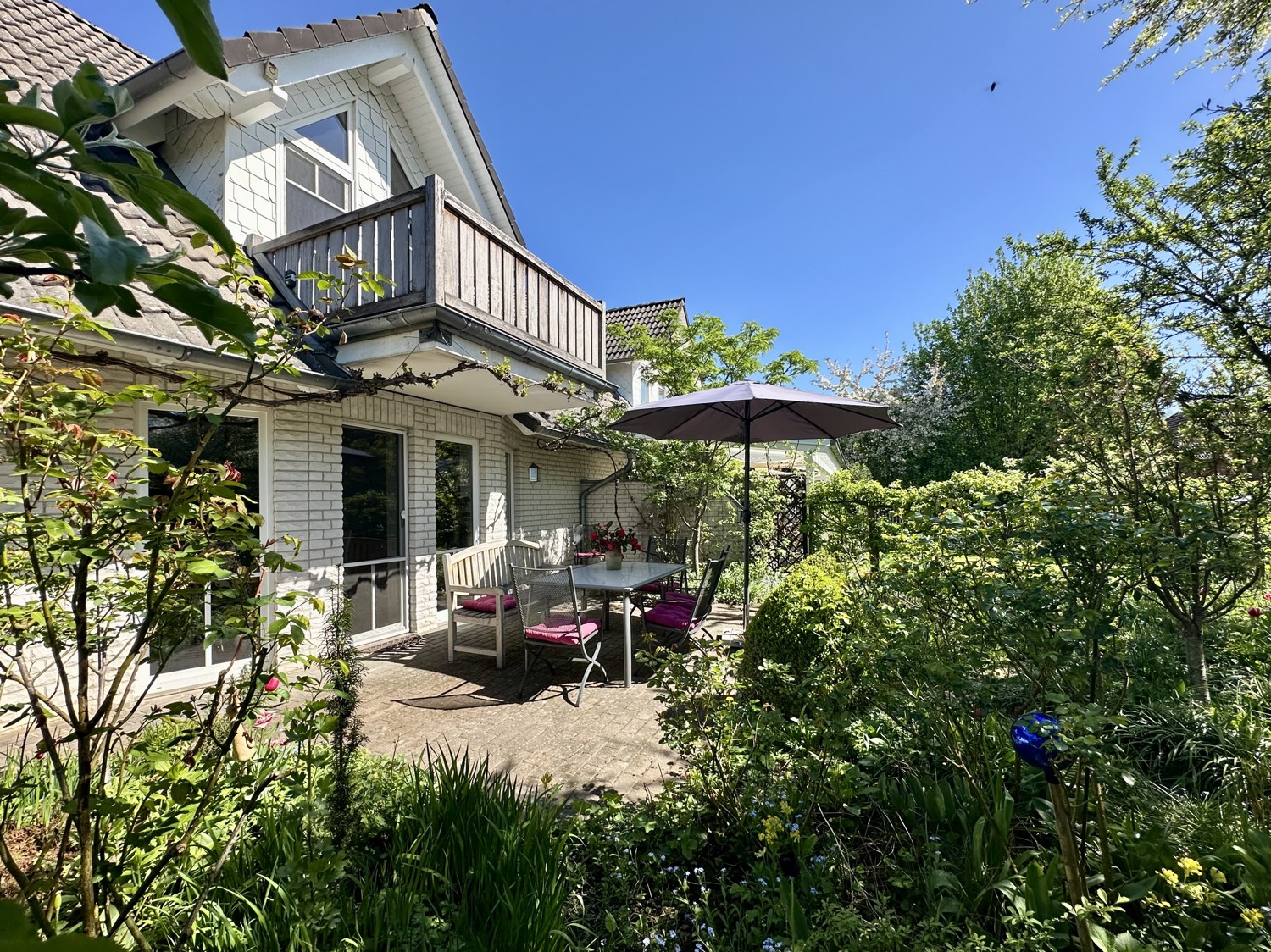 Blick zur Terrasse