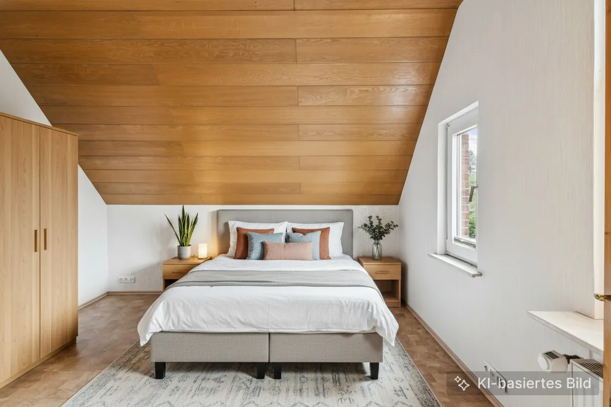 Schlafzimmer DG Möblierungsvorschlag