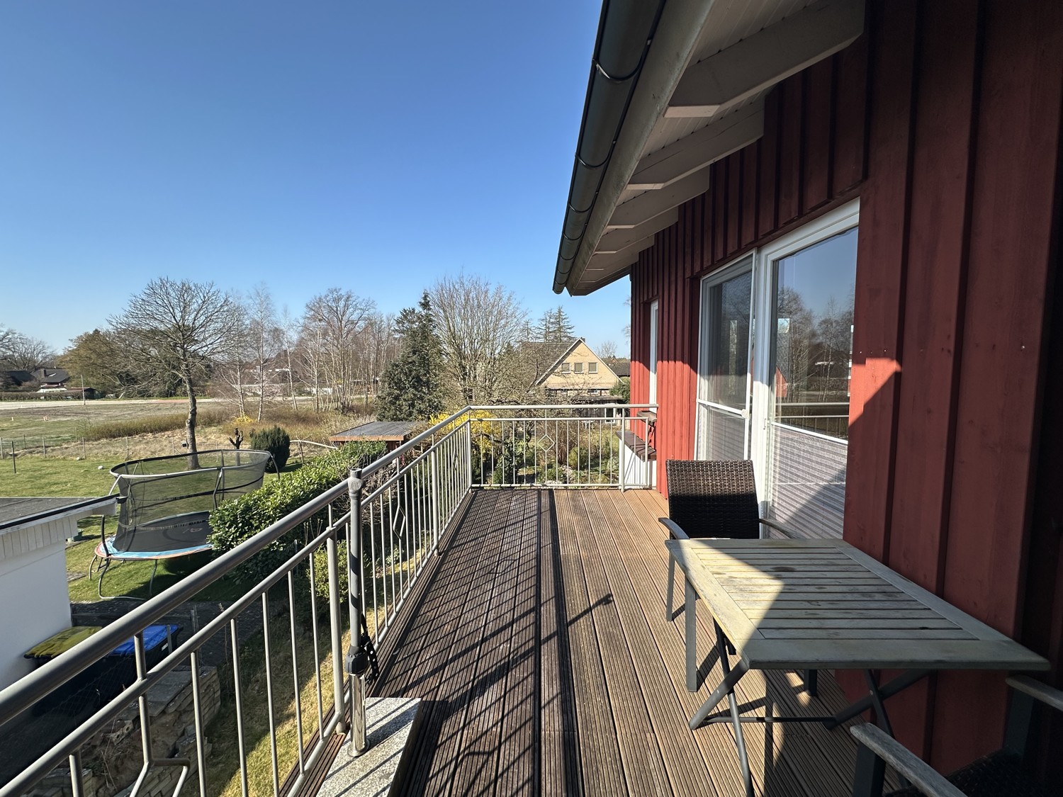 Blick von der Dachterrrasse