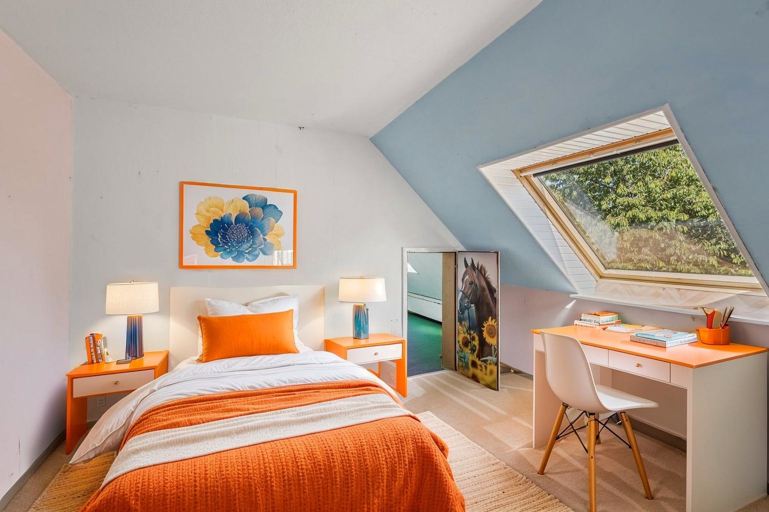 2. Zimmer im DG Möblierungsvorschlag