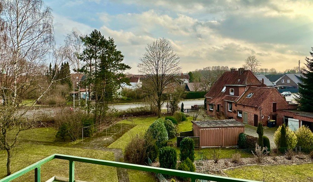 Blick vom Balkon