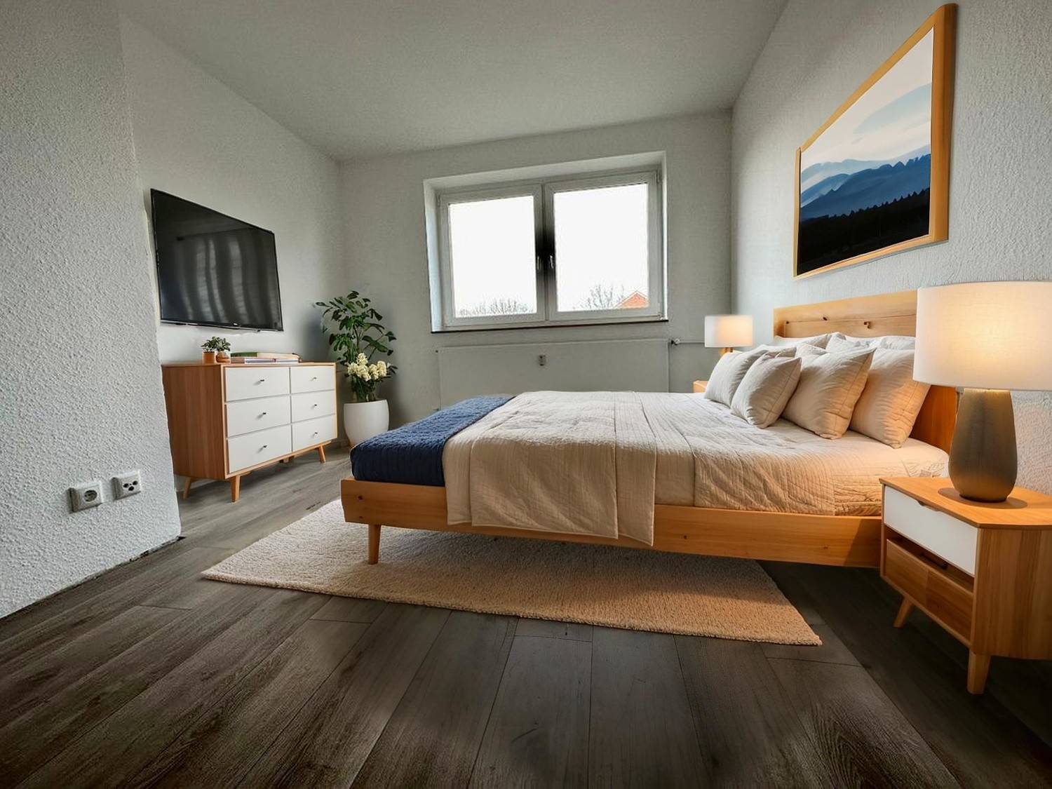 Schlafzimmer Möblierungsvorschlag