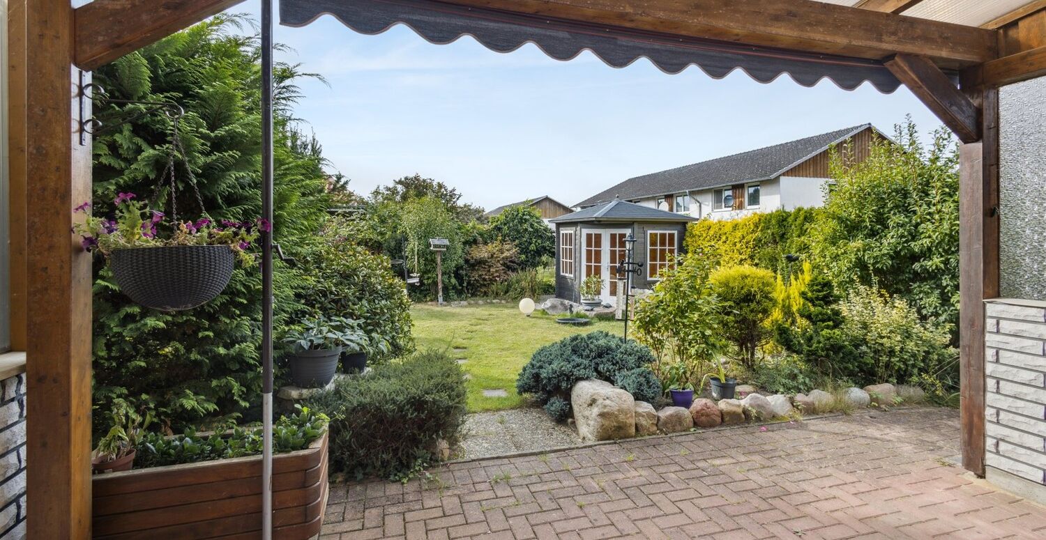 Blick in den Garten