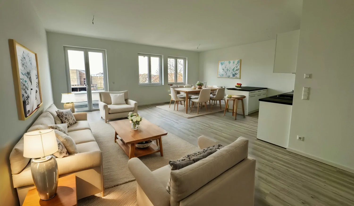 Wohnzimmer Möblierungsvorschlag